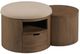 Hammary® Hidden Treasures 2-Piece Beige/Brown Duo Ottoman Table Set-0