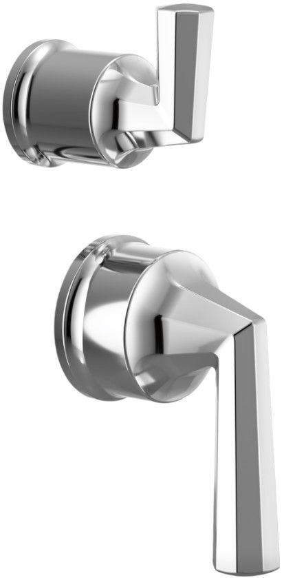 Brizo Beauclere® Polished Chrome Pressure Balance Valve with Integrated Diverter Trim Lever Handle Kit-0
