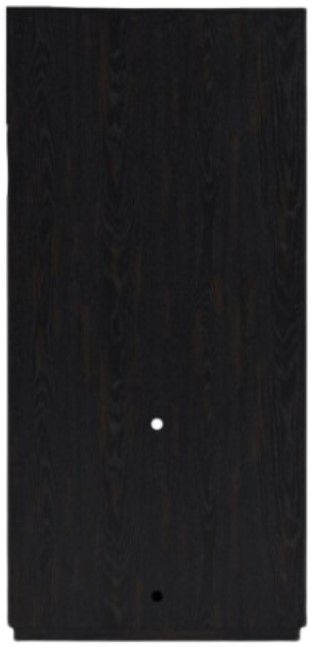 Riverside Furniture Westwood Ebony Whiskey Oak Bookcase-4