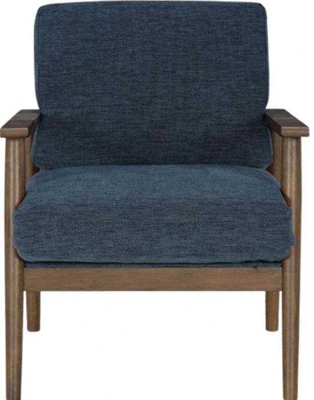 Signature Design by Ashley® Bixler Navy/Brown Accent Chair-1