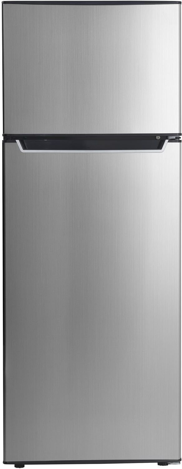 Danby® 7.3 Cu. Ft. Black/Stainless Steel Top Freezer Refrigerator-0