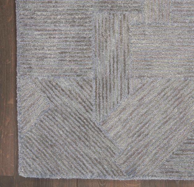 Nourison Home™ Ma30 Star Slate 5'x7' Area Rug-2