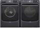 Maytag® Midnight Steel Front Load Washer & Electric Dryer Laundry Pair-0