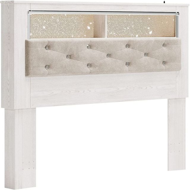 Signature Design by Ashley® Altyra 6-Piece White Queen Bookcase Headboard Bed Set-1