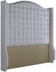 Century® Customizable Details Case Queen Upholstered Tall Wing Headboard-0