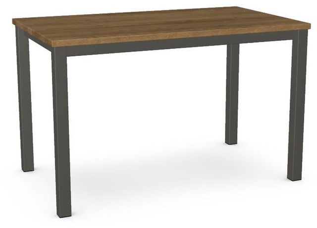 Amisco Customizable Harrison Solid Birch Table with 1" Tabletop -0