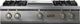 Viking 5 Series 36” Stainless Steel 4-Burner Liquid Propane Rangetop with Brushed Brass Trim-0