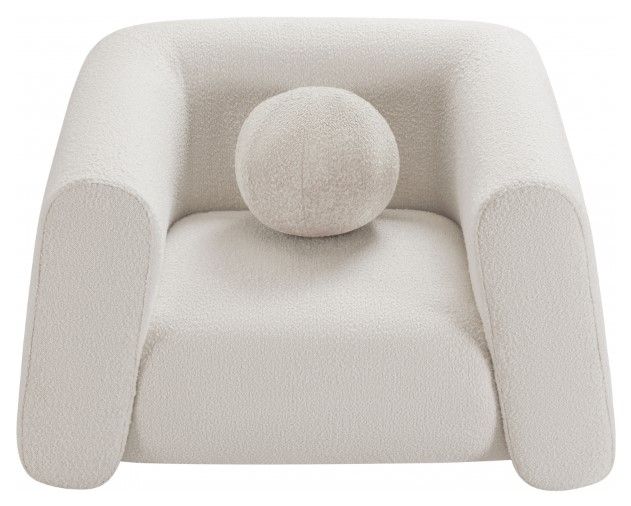 Meridian Furniture Abbington Cream Accent Chair-2