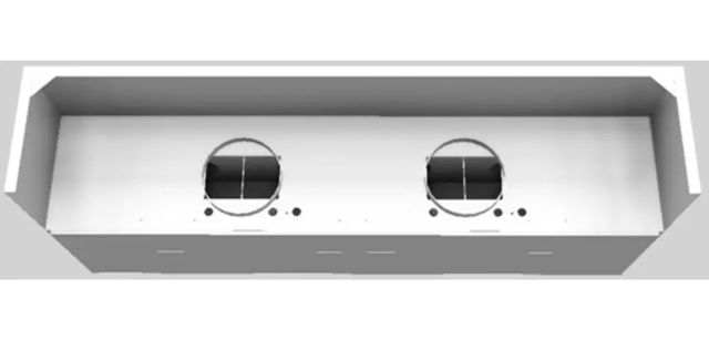 Vent-A-Hood® 60" White Wall Mounted Range Hood-2