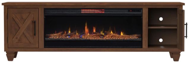 Legends Home Real Cozy Liberty Barnwood 78" Fireplace Console-3