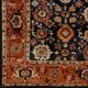 Surya Serapi Black/Dark Red 5'x7' Area Rug-1