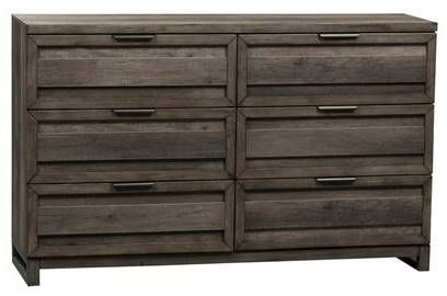 Liberty Furniture Tanners Creek 4-Piece Greystone Panel Bedroom Set-2