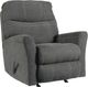 Benchcraft® Maier Charcoal Recliner-0