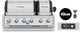 Broil King Imperial™ QS 670 44" Stainless Steel 5-Burner Liquid Propane Grill-1