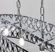 YHD Anabella Chrome 4-Light Chandelier-5