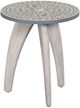 Hammary® Hidden Treasures Gray Blossom Inlay Accent Table-0