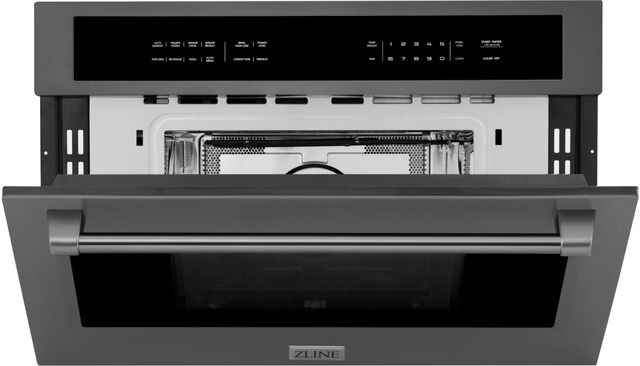 ZLINE 30" Black Stainless Steel Electric Speed Oven-2