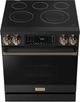 Thor Kitchen® Gordon Ramsay Series 30" Matte Black Pro Style Electric Range-1