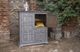 International Furniture Direct Terra Gray Gentleman's Chest-1