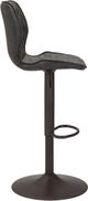 Zuo® Modern Seth Dark Bronze/Vintage Gray Bar Stool-2