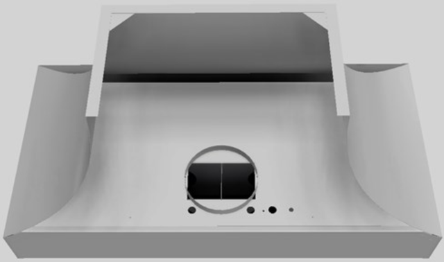 Vent-A-Hood® Designer Series 48" Stainless Steel Wall Mounted Range Hood-2