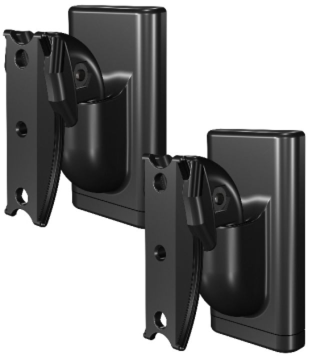 Sanus® Black Universal Speaker Wall Mount Pair