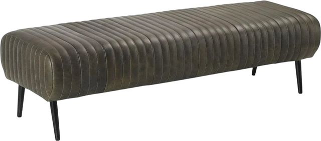 Moe’s Home Collection Endora Charred Olive Bench-0