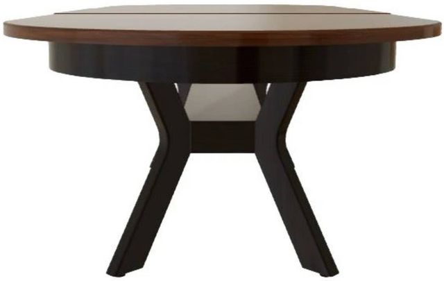 Mavin Customizable 38" Oval Extendable Dining Table with 2 Leaves-2