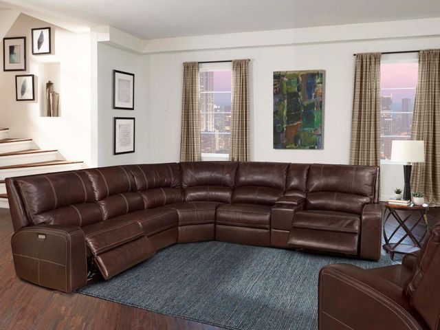 Parker House® Swift 6-Piece Clydesdale Power Reclining Sectional-1