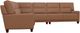 La-Z-Boy® Draper 4-Piece Oak L-Shape Sectional-1