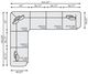 Bernhardt Sylvio Bernhardt Interiors 6-Piece Brown L-Shape Sectional-4