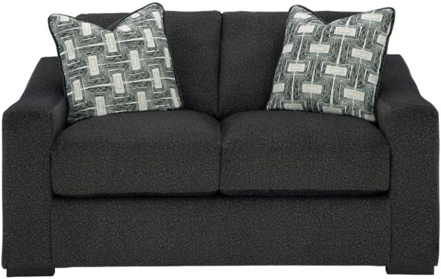 Benchcraft® Wryenlynn Onyx Loveseat-1