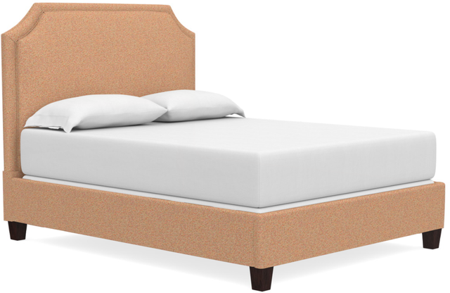 Bassett® Furniture Custom Upholstered Beds Florence Clipped Corner Bed-0
