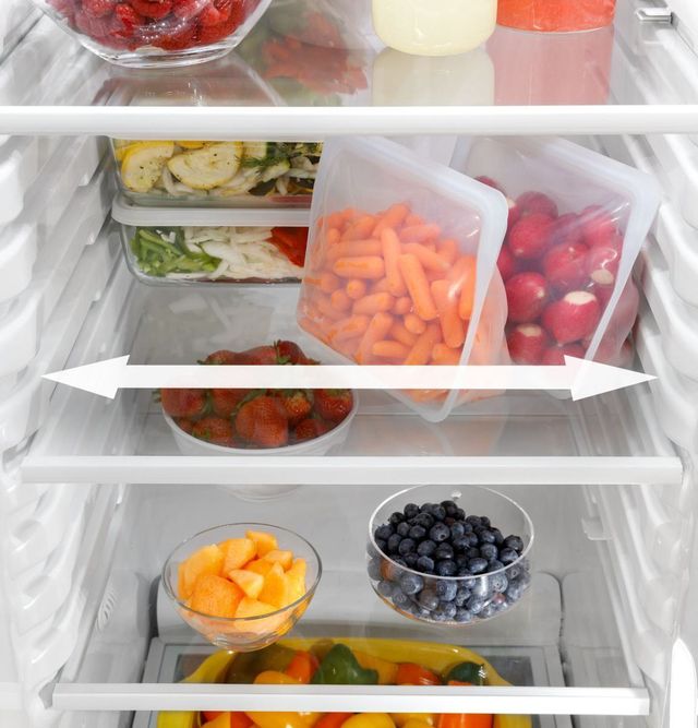 GE® 33 in. 23.0 Cu. Ft. Fingerprint Resistant Stainless Steel Side-by-Side Refrigerator-7