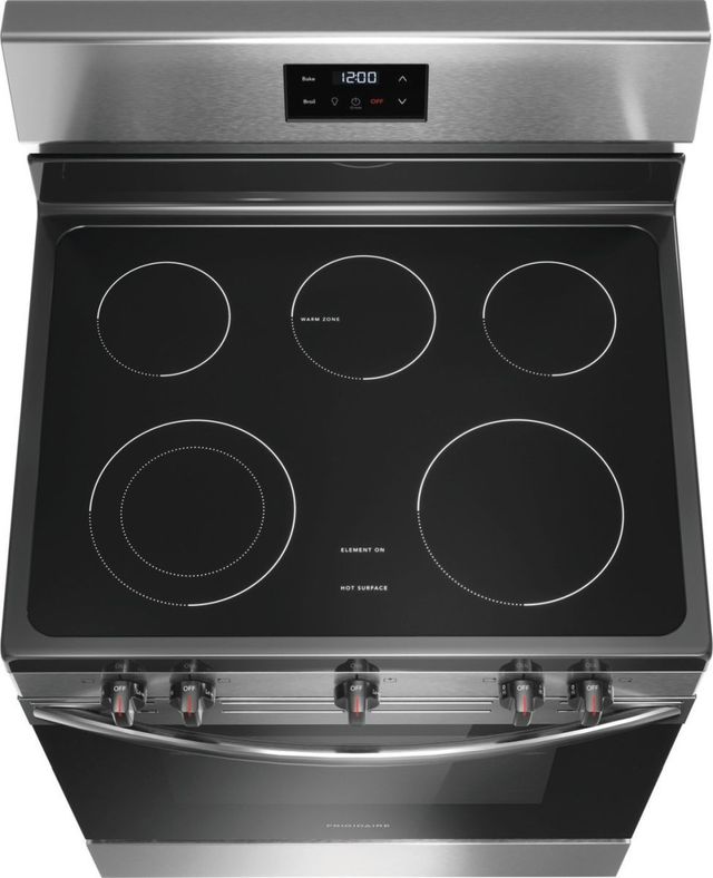 Frigidaire® 30" Stainless Steel Freestanding Electric Range -3