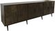 Jofran Inc. Colhane Walnut 6-Door Accent Cabinet-0