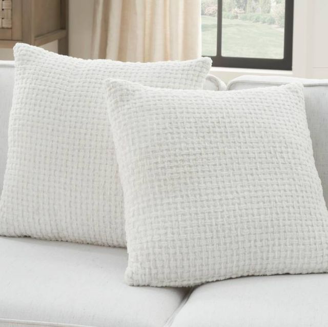 Nourison Home™ Lifestyle 2-Piece White Throw Pillow Set-2