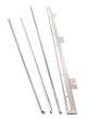Frigidaire 4-Piece Silver Front Control Freestanding Range Gas Trim Kit-1