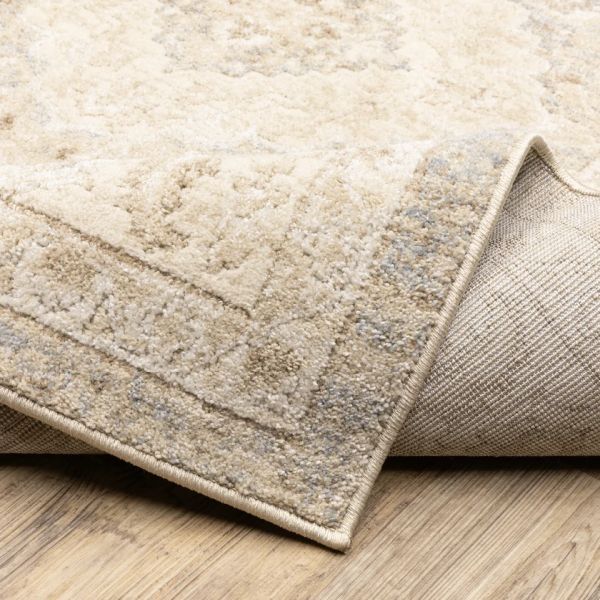 Oriental Weavers™ Lauren Beige 5'x7' Style 4 Area Rug-2