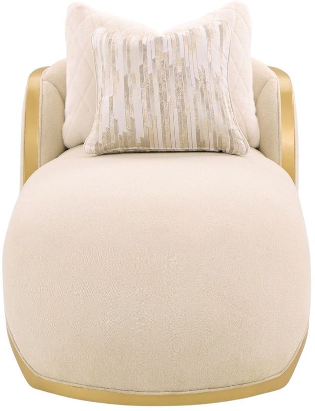 Michael Amini® Scotts Square Light Champagne Chaise-3
