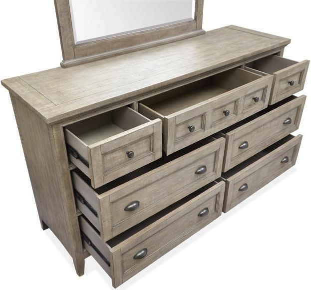 Magnussen Home® Paxton Place Dovetail Grey Dresser-2