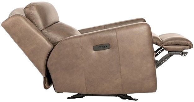 Smith Brothers Customizable M102 Motorized Leather Reclining Chair-1