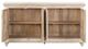 Crestview Collection Lattice White Wash Sideboard-2