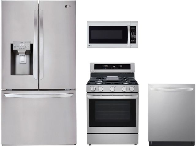 LG 4 Piece Stainless Steel Kitchen Package-0