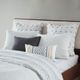 Olliix by INK+IVY Gray Full/Queen Mill Valley Reversible Cotton Comforter Set-3