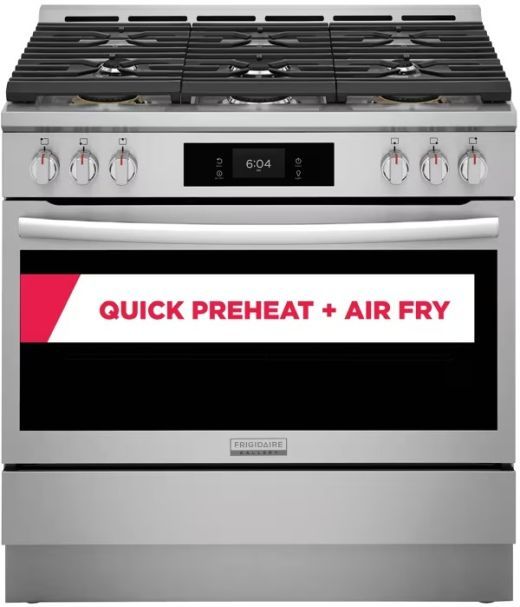 Frigidaire Gallery® 36" Smudge-Proof® Stainless Steel Pro Style Gas Range-3