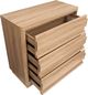 Magnussen Home® Brentwood Heights Provincial Brown Single Drawer Dresser-3