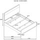Coaster® Ladera Cream/Light Elm California King Panel Bed -4