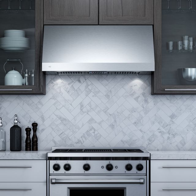 XO 48" Stainless Steel Wall Mounted Range Hood-2