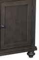 aspenhome® Oxford Peppercorn Door Bookcase-3